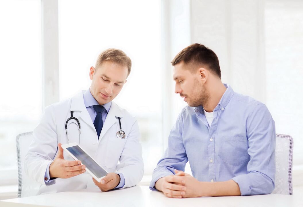 Arzttermin wegen Prostatitis