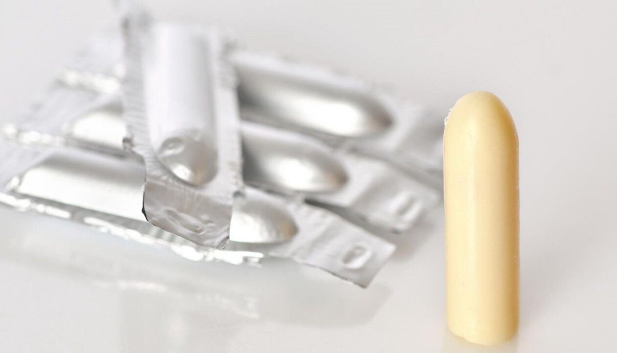 rektales Zäpfchen gegen Prostatitis