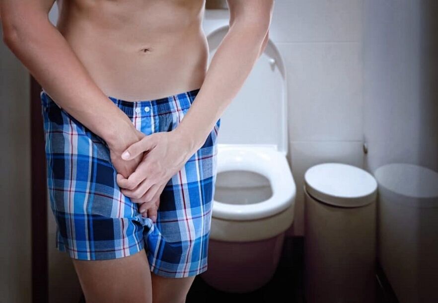 Entleeren Sie die Blase, um einer Prostatitis vorzubeugen